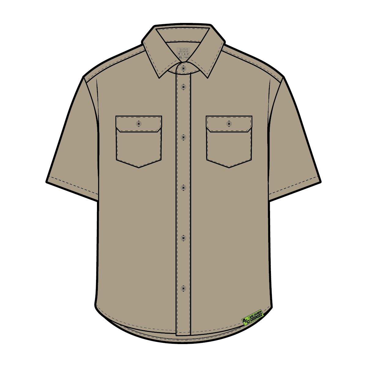 Love Money Button-Up