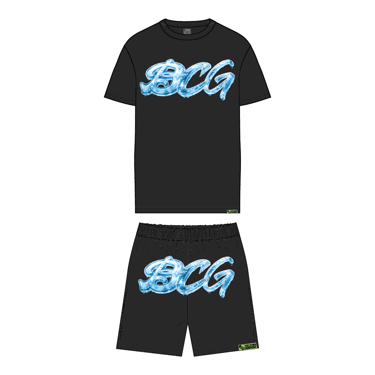 Iceman Shorts + Tee Set